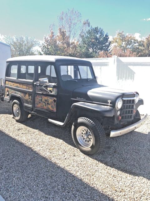 1952 Willys Station Wagon Jeep 4WD Off road with chevy 327 V8 Engine NO RESERVE 1952 Willys Station Wagon