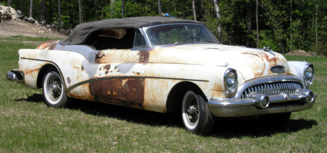 1953 Buick Skylark Convertible Very Solid Complete Car Well Worth Restoration 1953 Buick Skylark