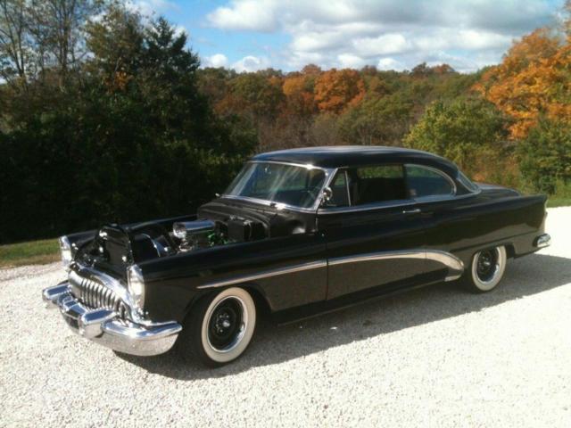 1953 Buick Special, crate 350, th400, wide whites, licorice black, hardtop. 1953 Buick Special 2 door hardtop