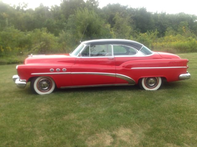 1953 Buick Special RED 2 door Automatic Transmission Fireball V8 Dynaflo 1953 Buick SUPER