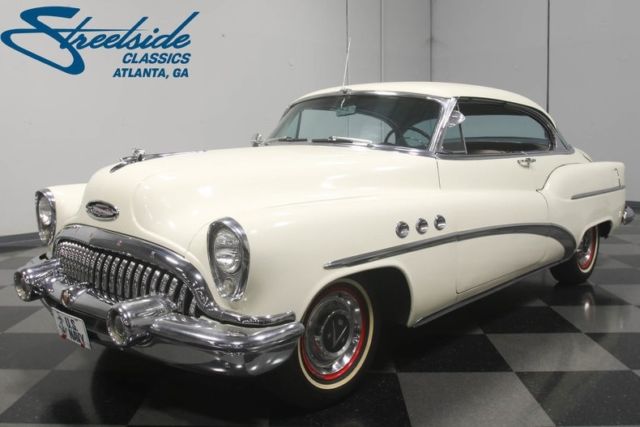 1953 Buick Super Riviera 59856 Miles White Coupe 322 Fireball V8 Automatic 1953 Buick Riviera --