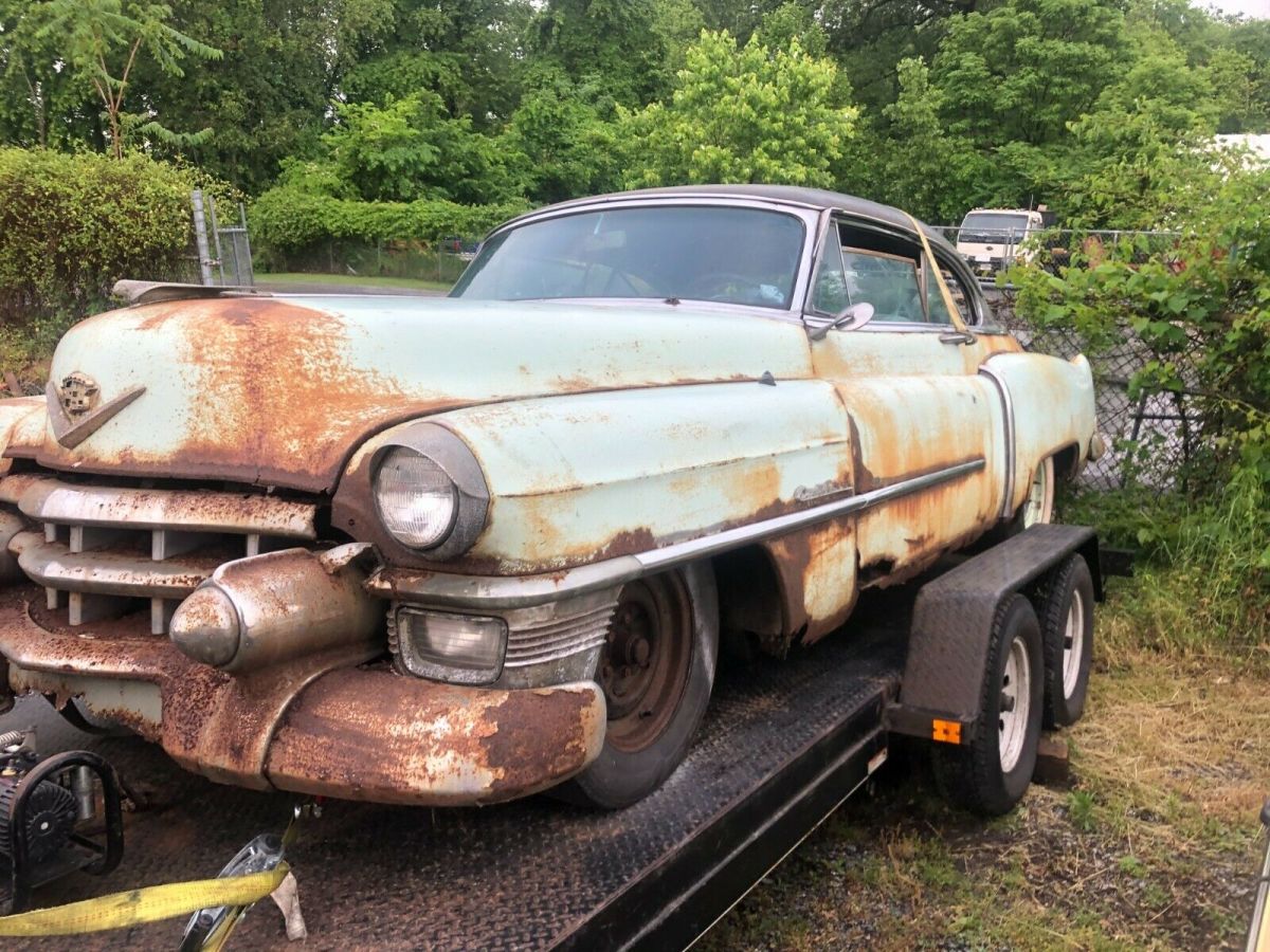 1953 cadillac coupe ONE owner car May deliver has skirts and air cleaner 1953 Cadillac DeVille