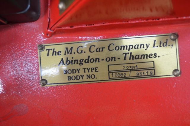 1953 MG T-Series 2 DOOR ROADSTER - photo 12