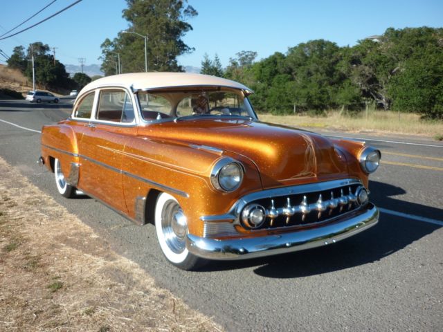 1953 CHEVROLET 210 Mild Custom BelAir Bomp 235 T-5 Lowrider Chevy Hot Rod Kustom 1953 Chevrolet Bel Air/150/210 CUSTOM