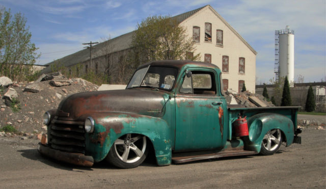 1953 chevrolet 3100 bagged LT1 motor patina truck rat hot rod c-10 5 window 1953 Chevrolet Other Pickups