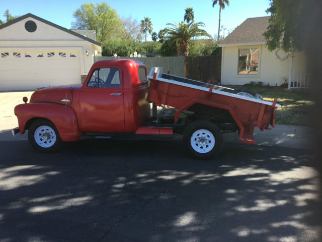 1953 Chevrolet 3600 3/4 Ton with Custom Hydraulic Dump Bed 1953 Chevrolet Other Pickups