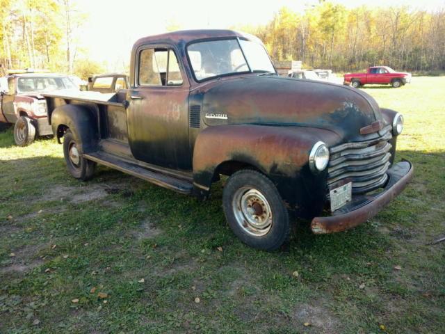1953 Chevrolet 3800 Pickup, 9 Foot Box, Very Solid, Not Running, Original 1953 Chevrolet Other Pickups