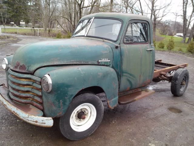 1953 Chevrolet 3800 pickup cab & chassis, good matching title (same body as 3100 1953 Chevrolet Other Pickups