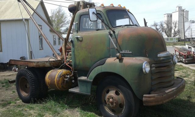 1953 chevrolet cabover coe winch truck stub nose 1953 Chevrolet Other Pickups