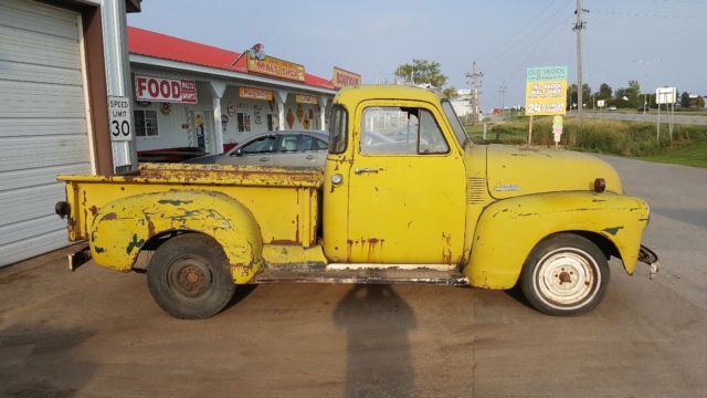 1953 CHEVROLET PICKUP 3100 SHORT BOX HALF TON CORNER WINDOW 1953 Chevrolet Other Pickups