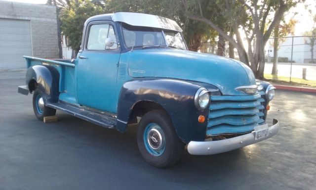 1953 Chevrolet Side Step Long Bed Truck I6/216 Engine 1953 Chevrolet Other Pickups Long Bed