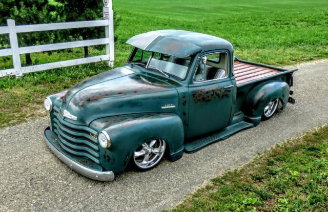 1953 Chevrolet Truck 3100 5 Window Short Bed Patina 1/2 Ton Shop Truck Air Ride 1953 Chevrolet Other Pickups