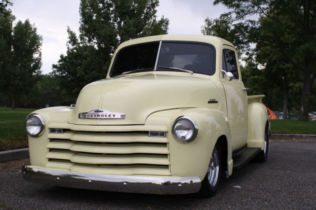1953 CHEVY 3100 5 WINDOW ZZ4 CRATE 700R4 A/C! MUST SEE!! 1953 Chevrolet Other Pickups