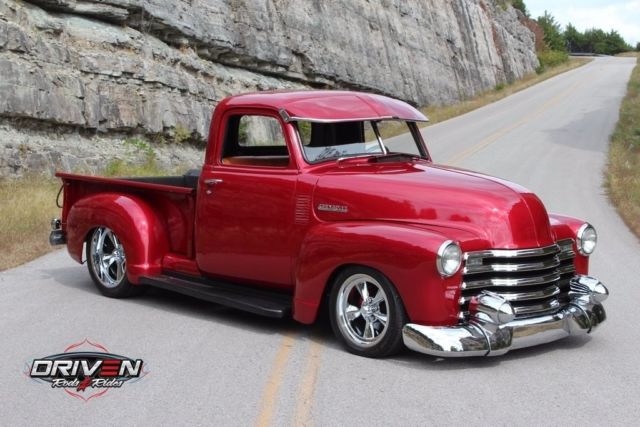 1953 Chevy 3100 Custom Pickup,RestoMod,350ci,700R4,PDB,PS,PW,Street Rod! SHOW 1953 Chevrolet 3100