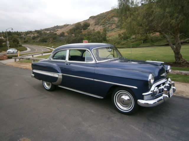1953 CHEVY Bel Air, 2 DR. TWO OWNER CAR 78,000 ACTUAL MILES,matching numbers. 1953 Chevrolet Bel Air/150/210 BEL AIR