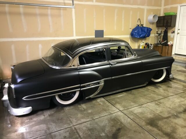 1953 Chevy Bel Air Bagged lays Frame 1953 Chevrolet Bel Air/150/210 Delux Chrome