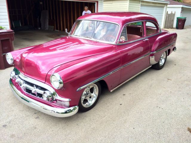 1953 Chevy Bel Air Fuchsia Hot Rod V8 Engine, Air Conditioning, Radio/CD Player! 1953 Chevrolet Bel Air/150/210