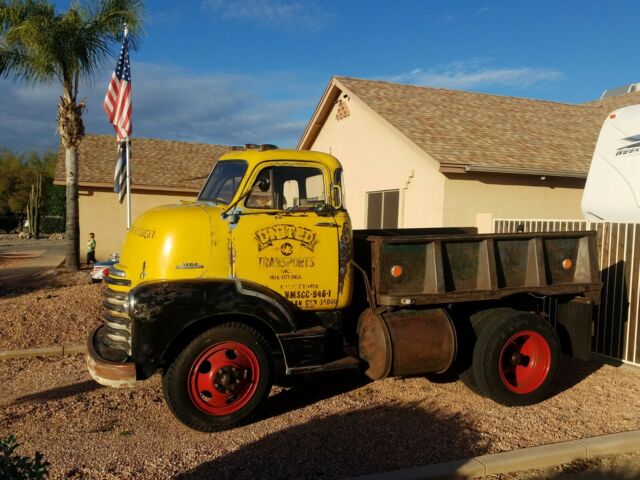 1953 Chevy COE Snub Nose All Original Dump Truck 1953 Chevrolet Other Pickups