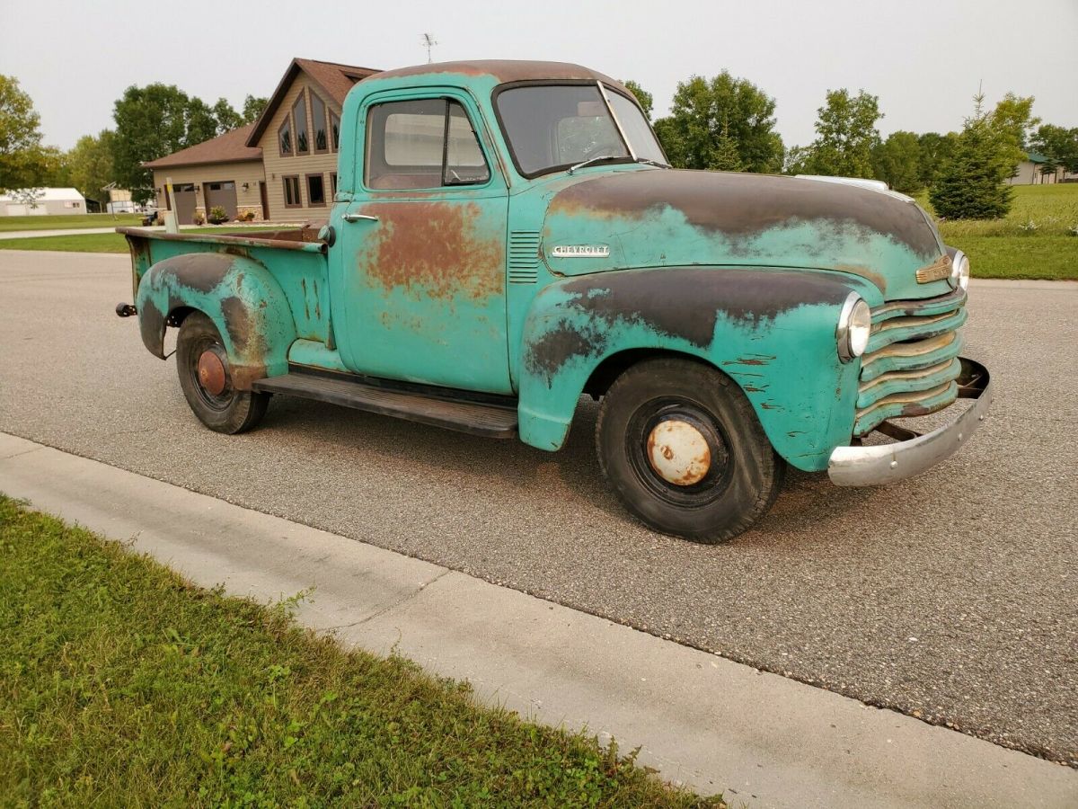 1953 Chevy Pickup Truck V8 283 Automatic 700r4 Short box 3100 1/2 ton patina 1953 Chevrolet Other Pickups