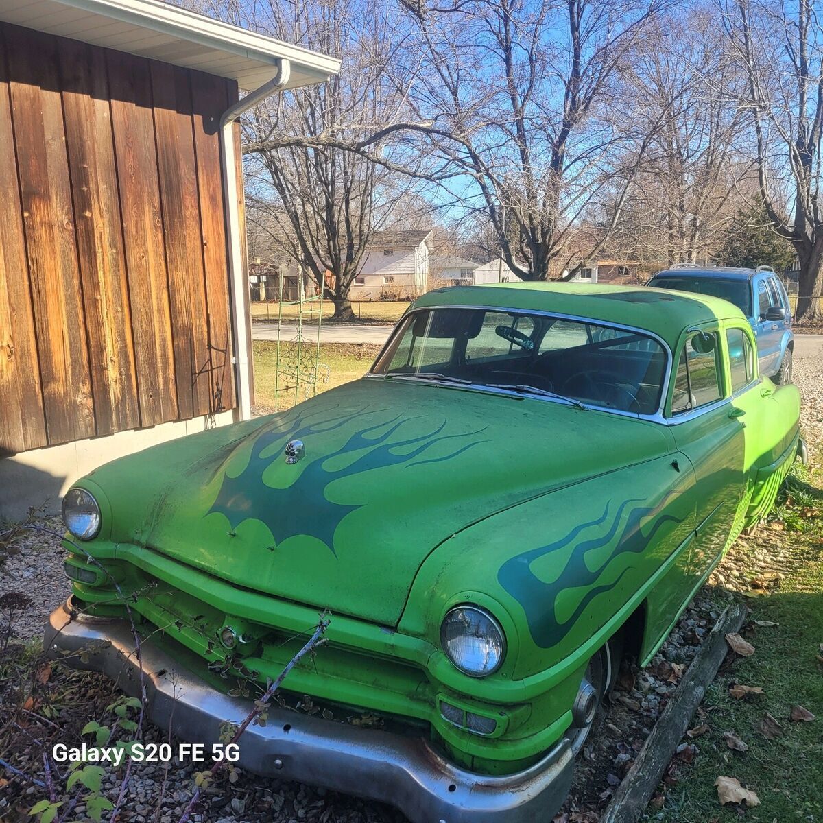 1953 Chrysler Windsor Green RWD Manual 1953 Chrysler Windsor