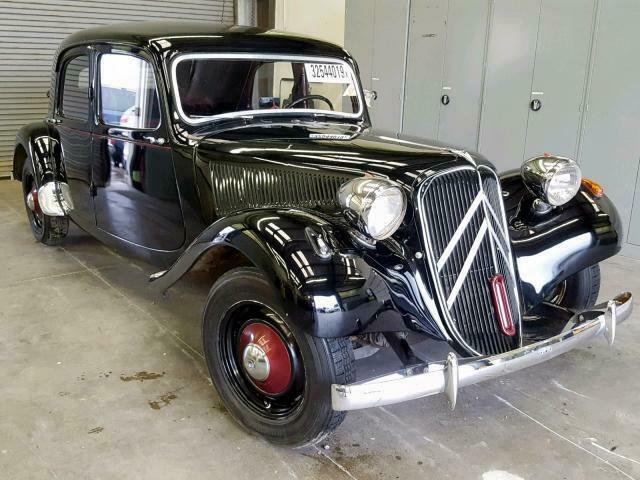 1953 Citroen Traction Avante NUMBERS MATCHING / CLEAN TITLE 54416 Miles Black 4 1953 Citroën Traction Avante NUMBERS MATCHING / CLEAN TITLE