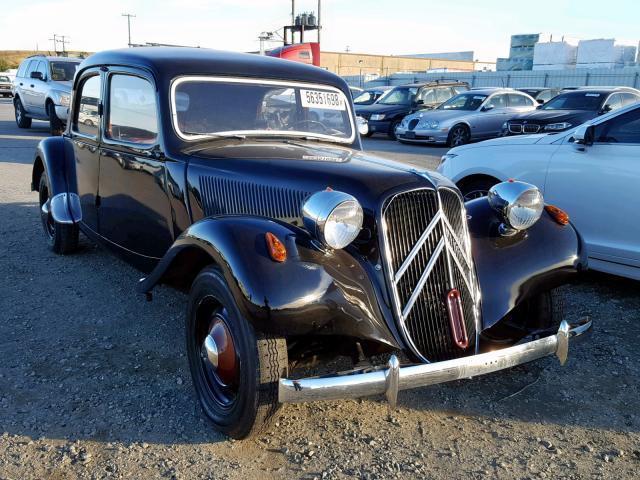 1953 Citroen Traction Avante NUMBERS MATCHING FRENCH CLASSIC 54416 Miles Black 4 1953 Citroën Traction Avante NUMBERS MATCHING FRENCH CLASSIC