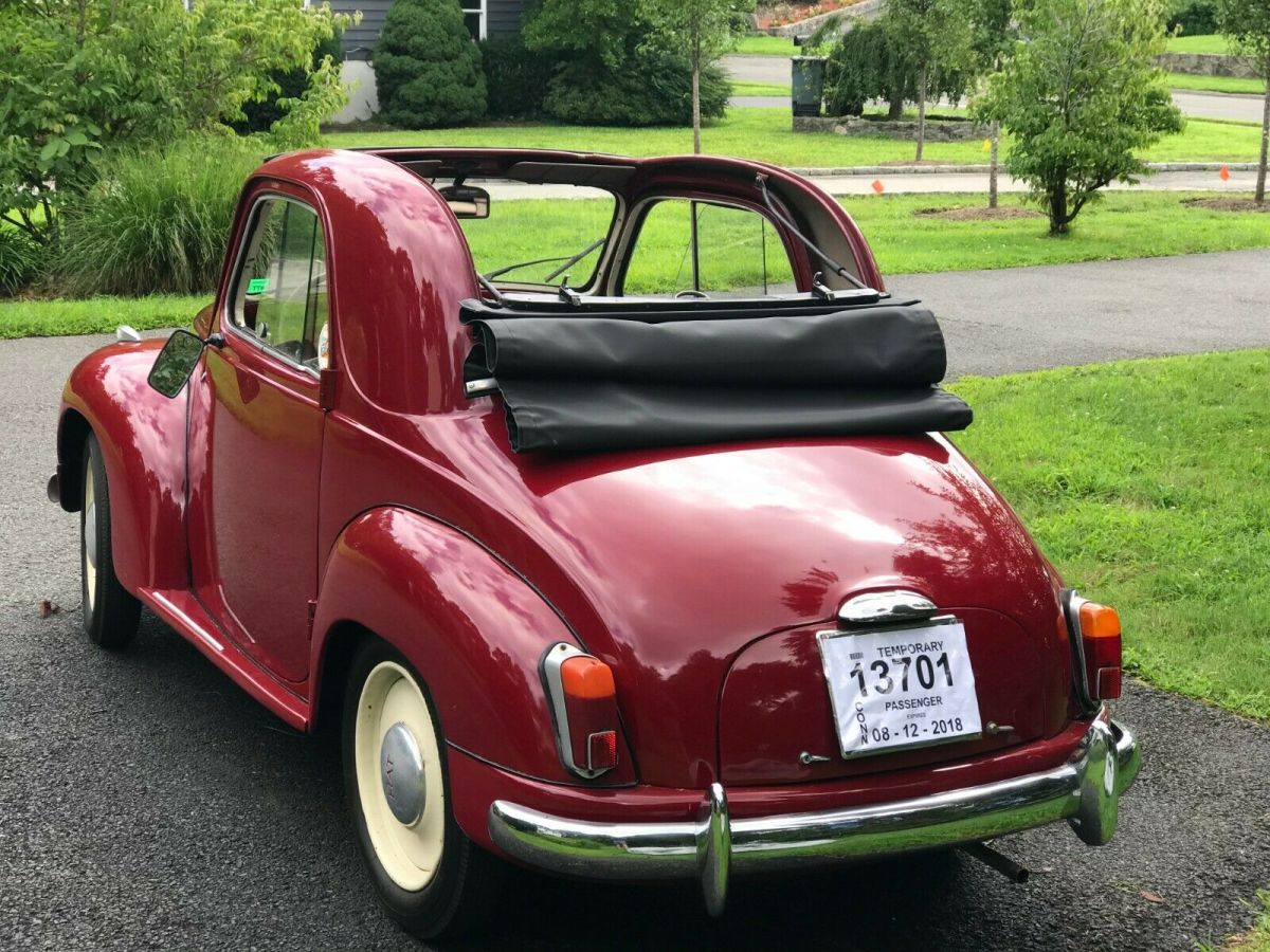 1953 Fiat 500 2 door convertible - photo 3