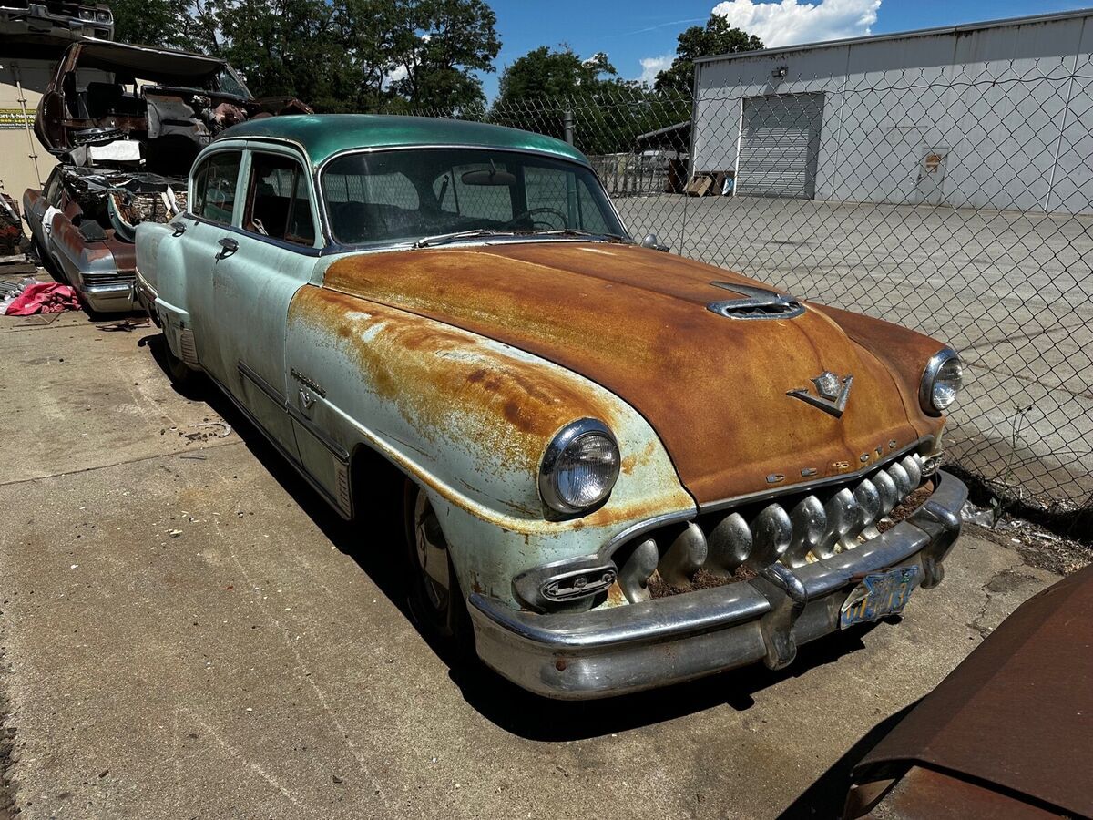 1953 DeSoto Firedome Convertible Red RWD Automatic 1953 DeSoto Firedome