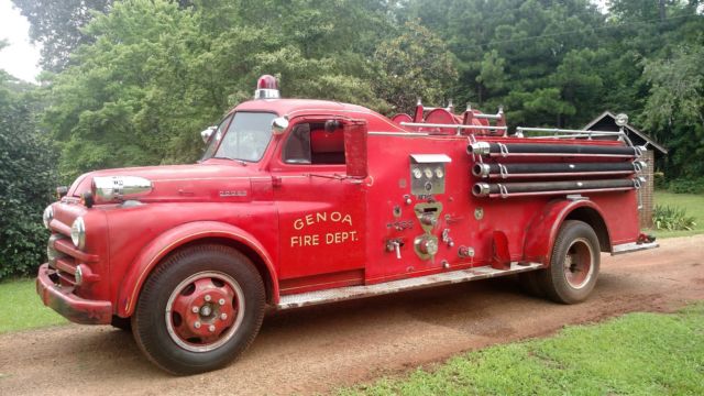 1953 Dodge Howe Fire Truck 1953 Dodge B-4
