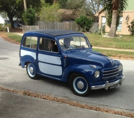 1953 FIAT BELVEDERE - VINTAGE AUTOMOBILE - RESTORED TOPOLINO 1953 Fiat Other