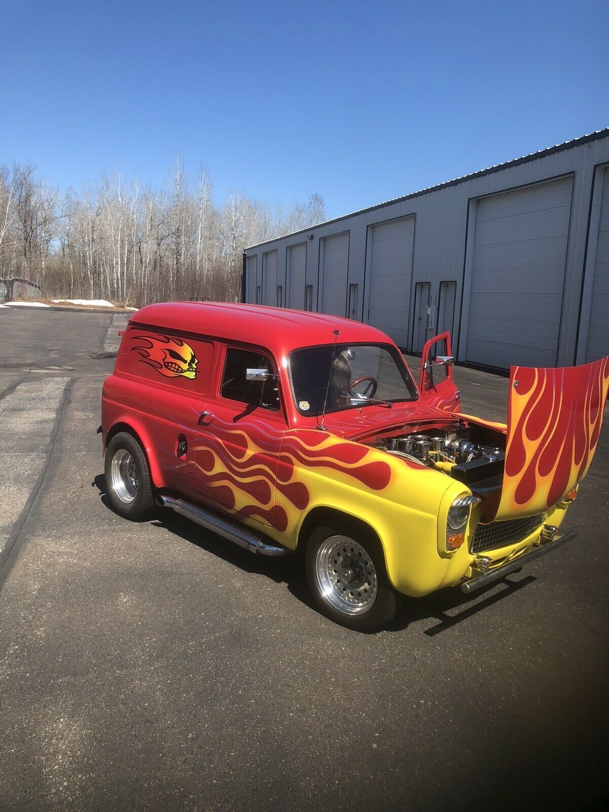 1953 Ford Anglia 300e Red RWD Automatic 1953 Ford Anglia 300e