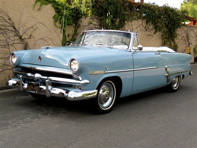 1953 Ford Crestline Sunliner Convertible 50th Anniversary Calif Car, V8/OD IMMAC 1953 Ford Sunliner