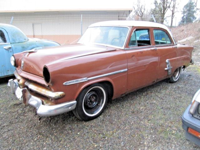 1953 Ford Customline 4 Door Flathead V8 OD! Hot Rat Rod Running Gear No Reserve 1953 Ford Customline 4 door