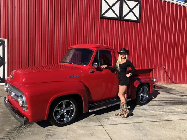 1953 Ford F-100 PS PB AC STREET ROD 1953 Ford F-100