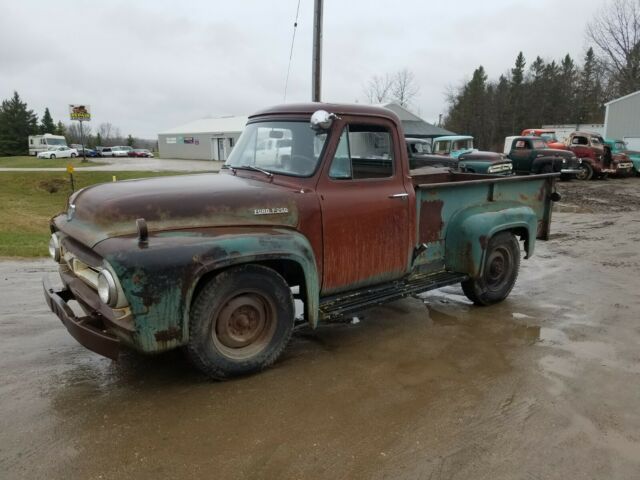 1953 Ford F-250 pickup truck solid North Dakota farm truck 1953 Ford F-250