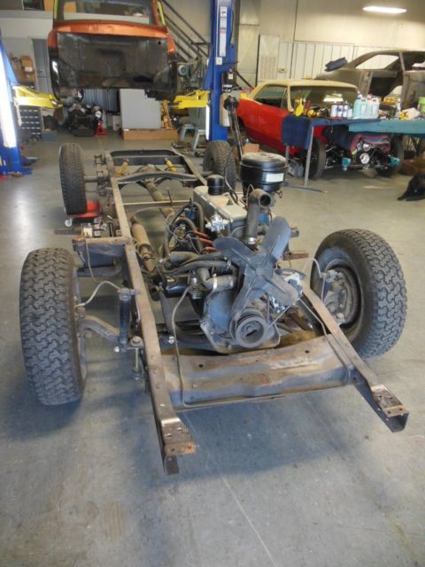 1953 FORD F100 CHASSIS, ENGINE, TRANS 1953 Ford F-100