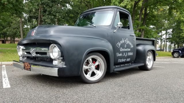 1953 Ford F100 SBC 383 400 turbo 9 in nchs bar bar coilovers 1953 Ford F-100 Pickup