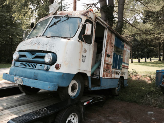 1953 Ford P-350 Ice Cream Truck w/Lots of Extras.  And Engine Turns! 1953 Ford Other