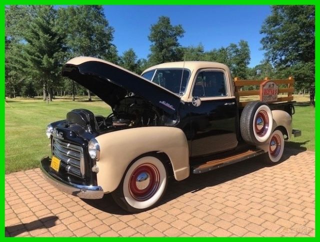 1953 GMC 100 6 Window Shortbox Pickup Truck,Four On The Floor,Inline 8,Chevy 327 1953 GMC 100 100 Pickup 6 Window Shortbox