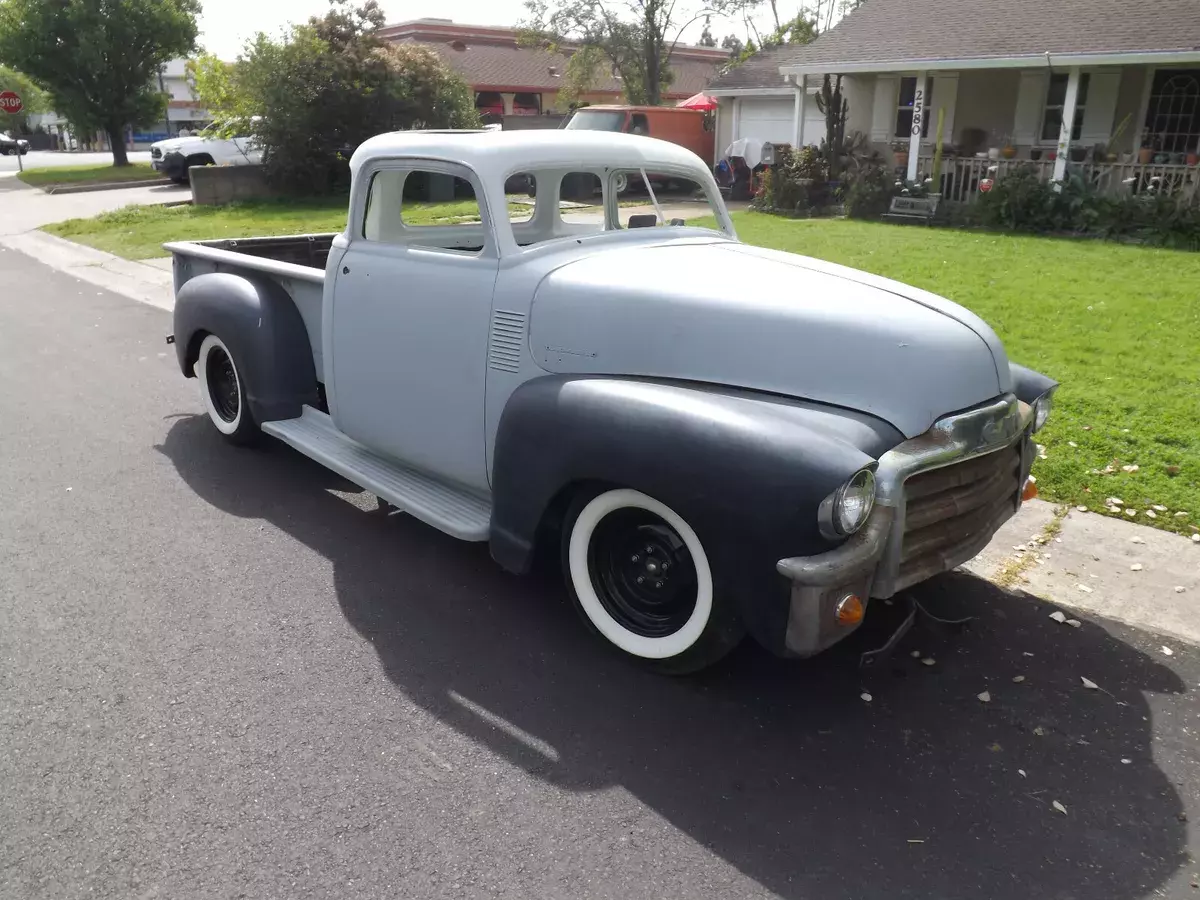 1953 GMC 100 Short Bed Chopped Custom Full Air Ride Bagged Cali Pickup Truck 1953 GMC 3100 Full Kustom NO Reserve