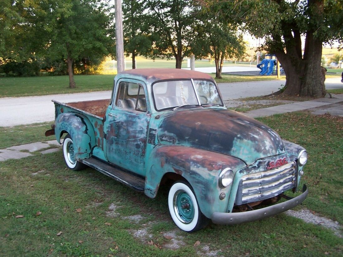 1953 GMC 1/2 TON 5 WINDOW ie 1972 cameo cheyenne 1955camaro 1969 big glass 1955 1953 Chevrolet Other Pickups