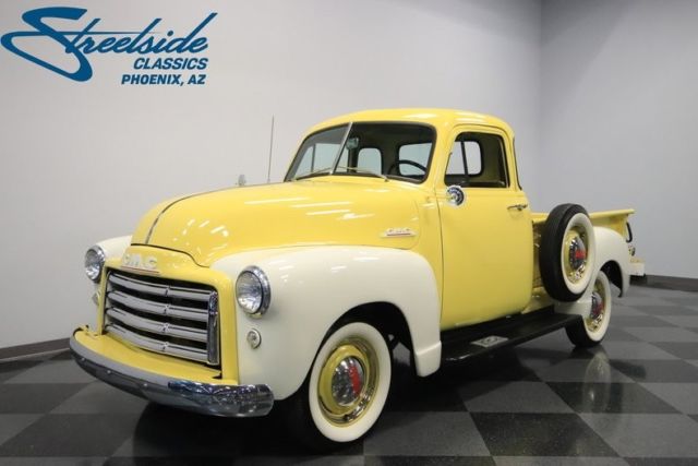 1953 GMC 3100 5 Window 2120 Miles Yellow Pickup Truck 261 Inline 6 4 Speed Manua 1953 GMC 3100 5 Window