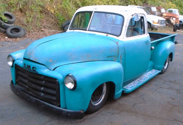 1953 GMC 5 Window 3100 Slammed Suspension Hotrod Patina Ratrod Shop Truck 1953 Chevrolet Other Pickups 3100 Short Bed