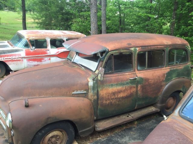 1953 gmc carryall patina suburban rat rod hot rod 1953 GMC Other
