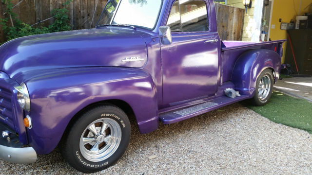 1953 GMC Chevrolet Pickup Truck Purple, Rebuilt Original engine 1953 GMC Other