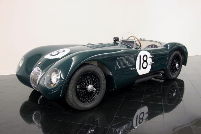 1953 Jaguar C-Type #18 Le Mans Sports Racer Replica *$981 PER MONTH!* 1953 Jaguar #18 Le Mans Sports Racer