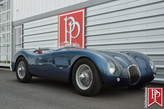 1953 Jaguar C-Type Roadster Reproduction, 11 Miles, Midnight Blue Metallic 1953 Jaguar C-Type Roadster Reproduction
