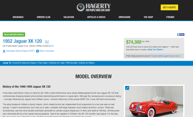 1953 Jaguar XK THE PRICE IS FIRM - photo 2