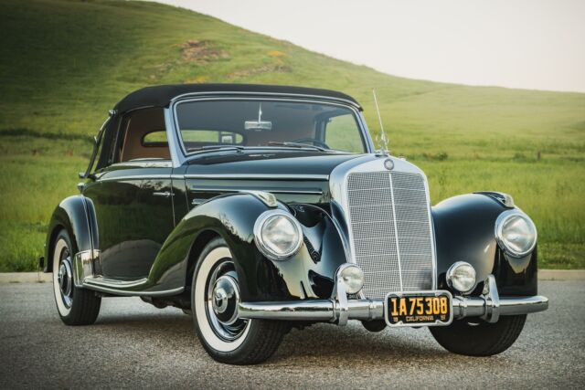 1953 Mercedes Benz 220 32101 Miles Black Manual 1953 Mercedes-Benz 200-Series --