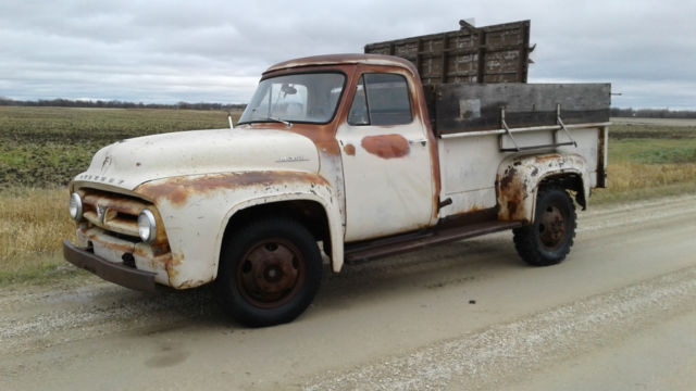 1953 Mercury M350 Pickup No Reserve Rare Truck With Excellent Patina Ford F350 1953 Ford F-100 Base Standard Cab Pickup 2-Door